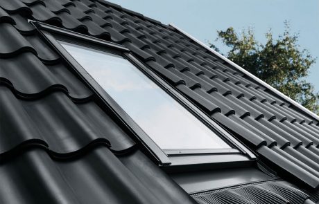 Velux-Dachfenster-vertiefter-Einbau